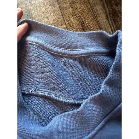 Lululemon Perfectly Oversized Crew Water Drop Blue Size 6 - Picture 7 of 9